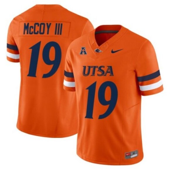 Mens Youths Womens Willie McCoy III Vapor Stitched Jersey Orange.jpg - Picture 1 of 1